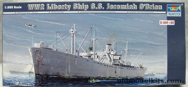Trumpeter 1/350 Liberty Ship SS Jeremiah O'Brien, 05301 plastic model kit
